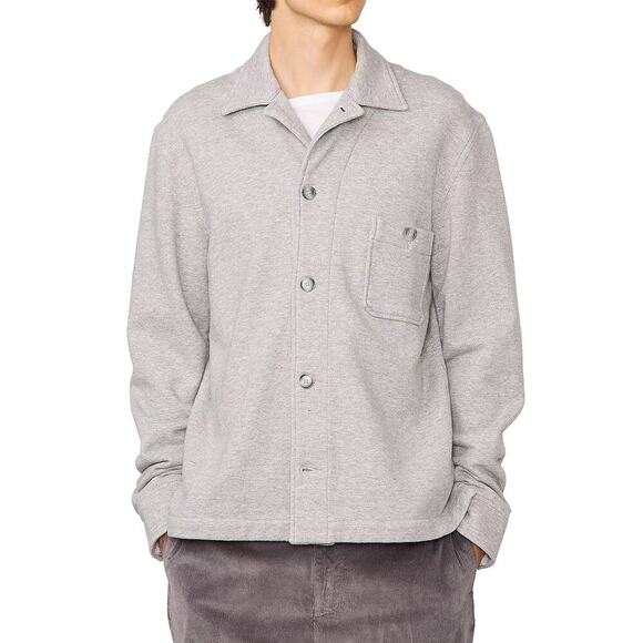 Officine Générale Sydney Fleece Overshirt - Picture 1 of 9